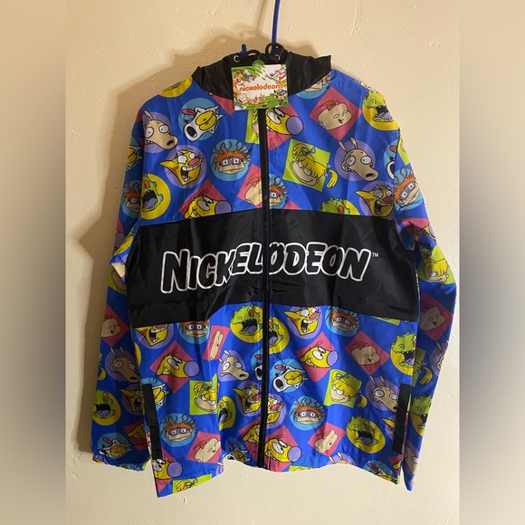 NICKELODEON WINDBREAKER JACKET - Picture 1 of 3